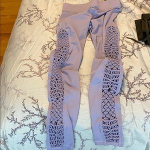 Lilac purple leggings